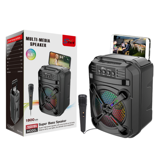 Boxă Bluetooth Portabilă ZQS 6165