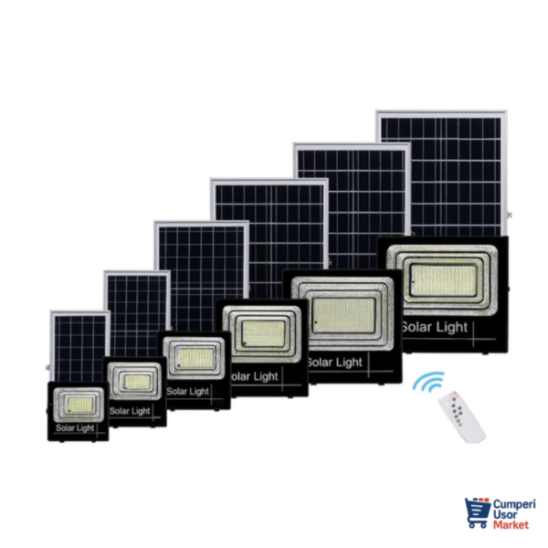 Lampă solară inteligentă LED Jortan 200W